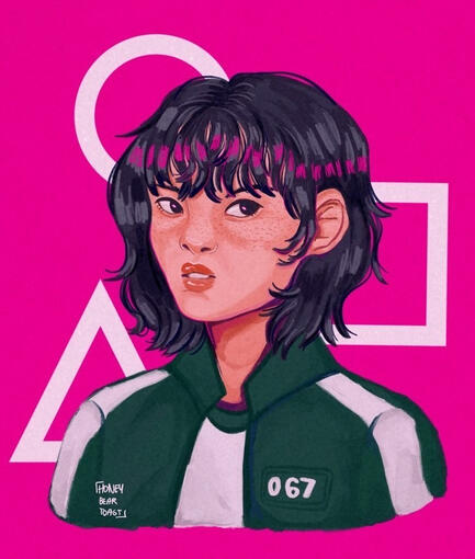 Semi-Realistic Digital Portrait